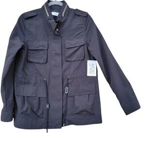 NWT New Mod On Trend Womens Medium Long Sleeve Full Zip Multi Pocket Jacket
